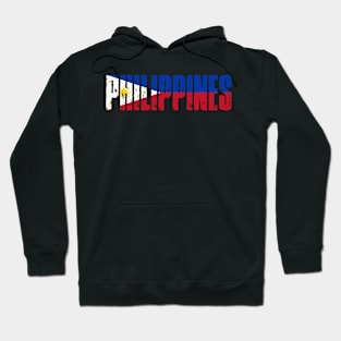 Philippines Flag Art Vintage Hoodie